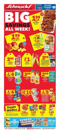 SCHNUCKS ad - Weekly Ad