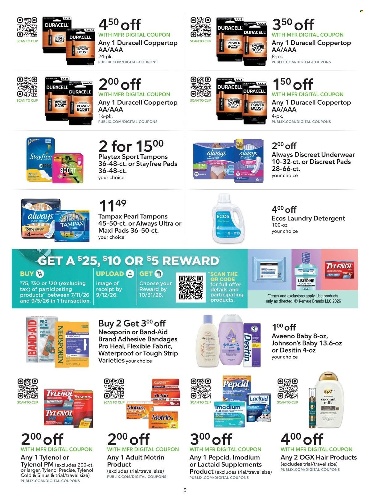 PUBLIX ad - Extra Savings