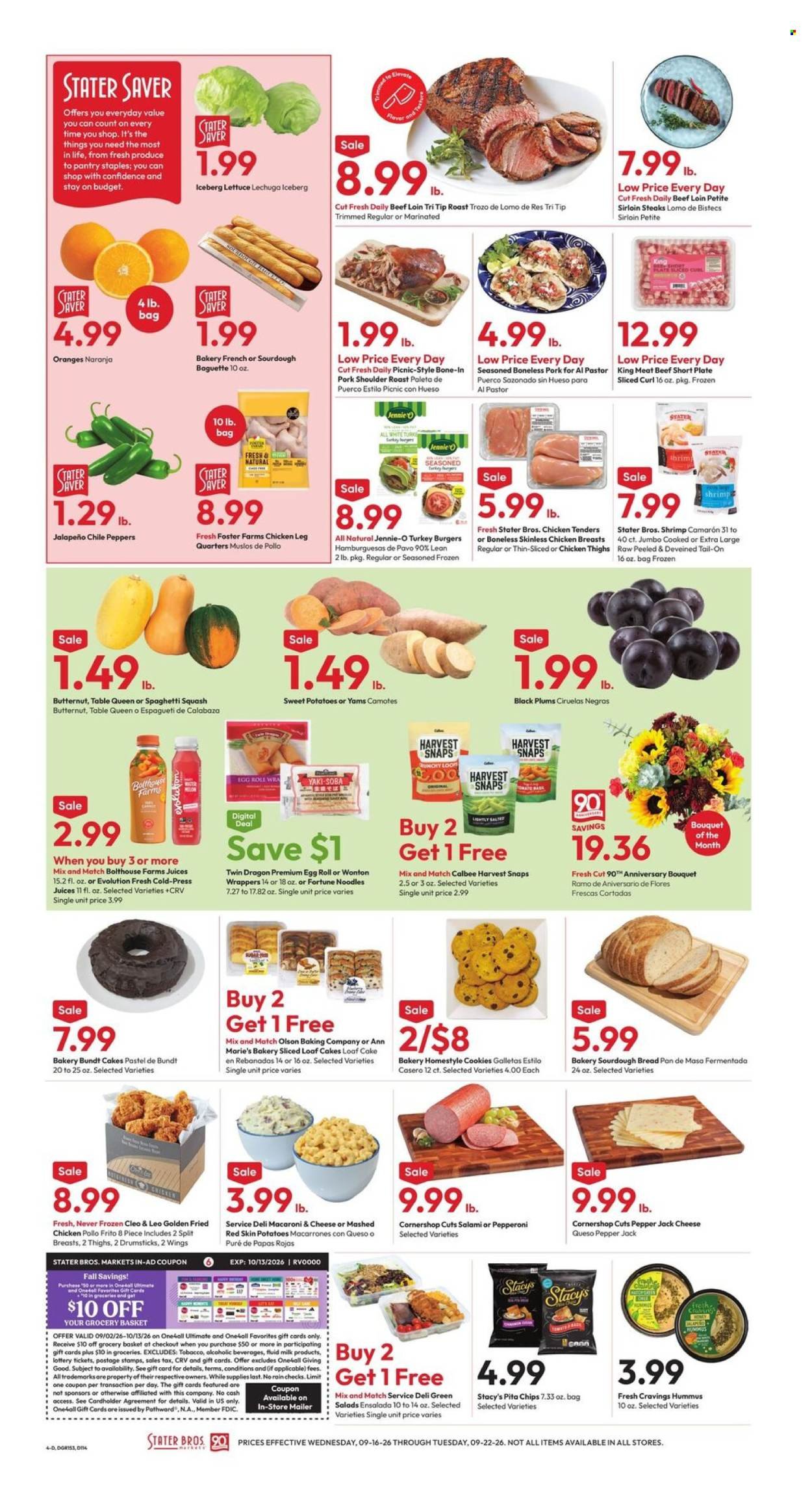 STATER BROS. ad - Weekly Ad