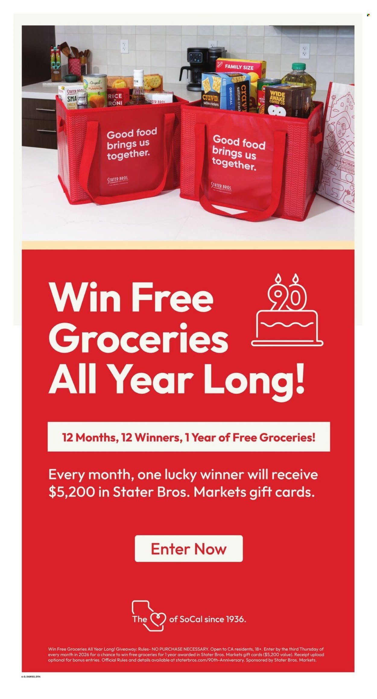 STATER BROS. ad - Weekly Ad