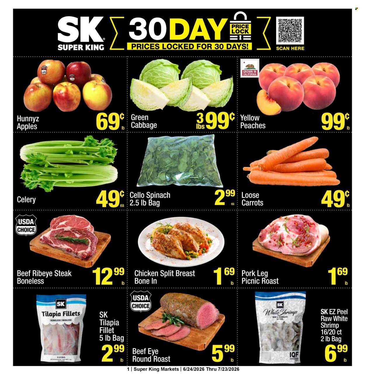 SUPER KING MARKETS ad - 30 Day