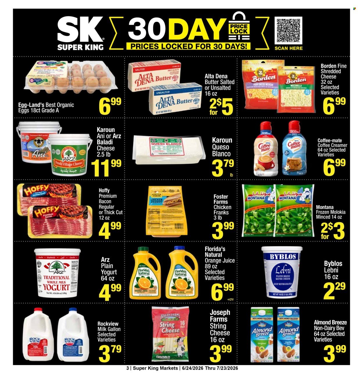 SUPER KING MARKETS ad - 30 Day