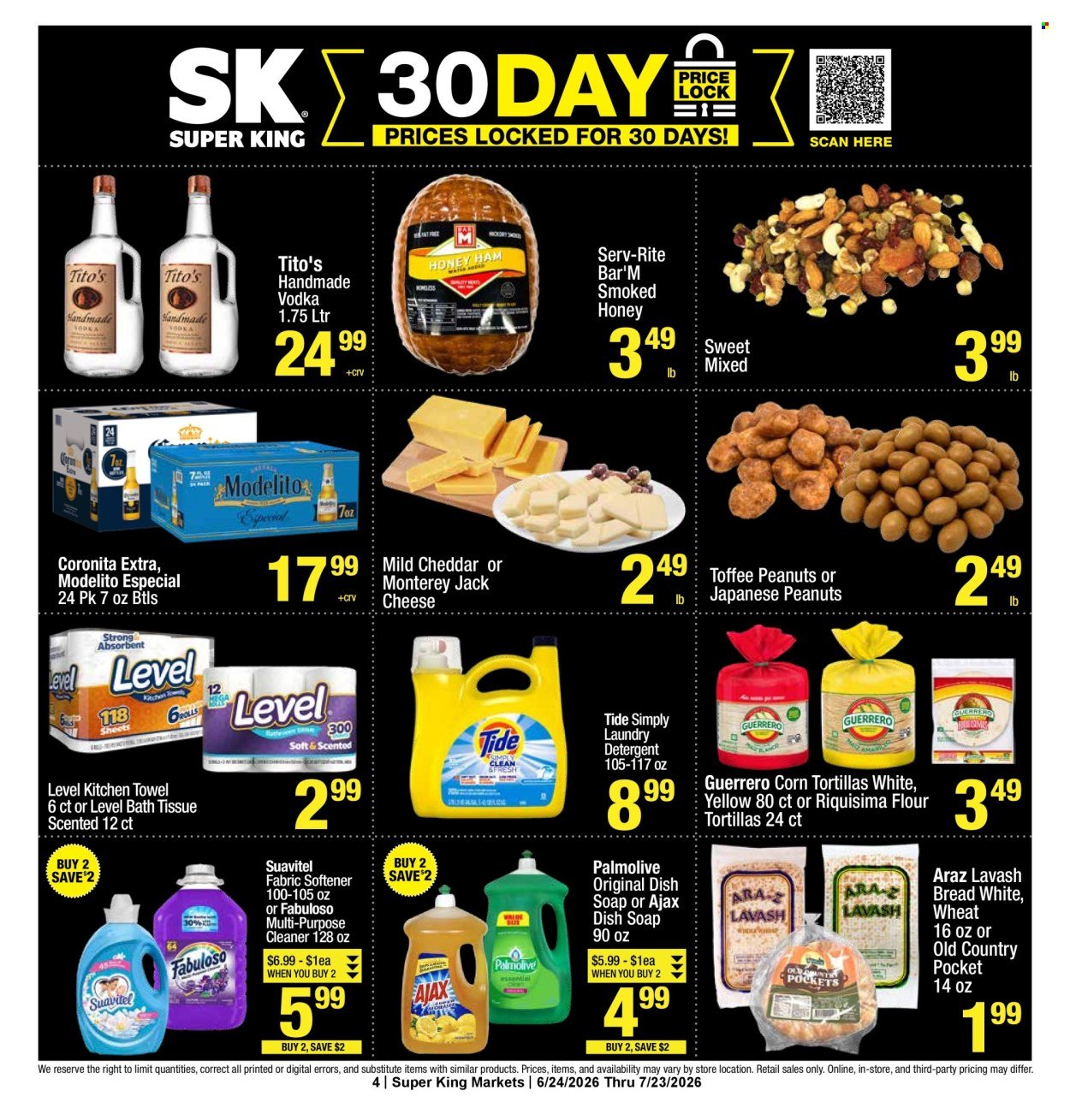 SUPER KING MARKETS ad - 30 Day
