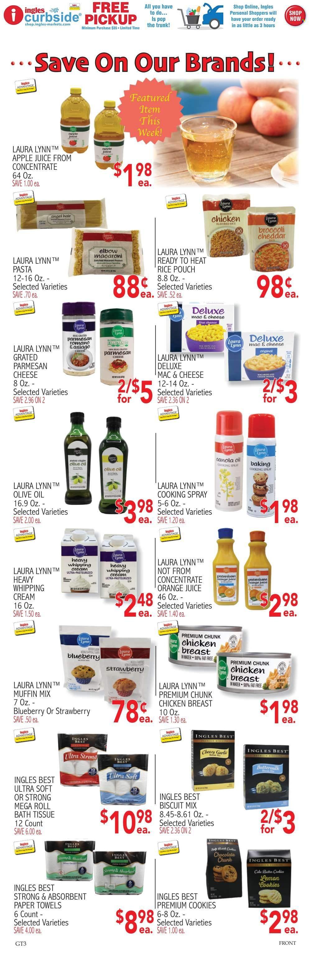 INGLES ad - Specials