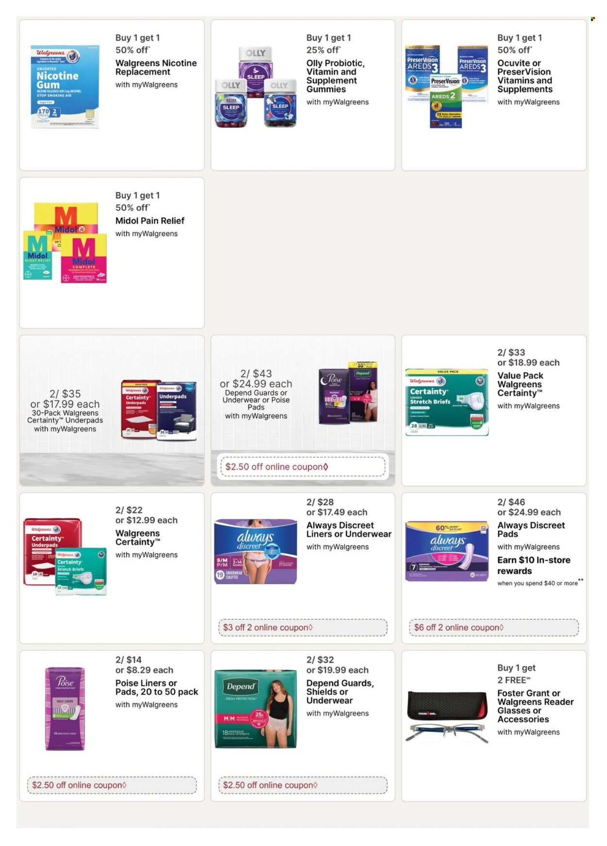 WALGREENS ad - Weekly Ad