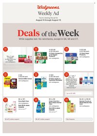 WALGREENS ad - Weekly Ad