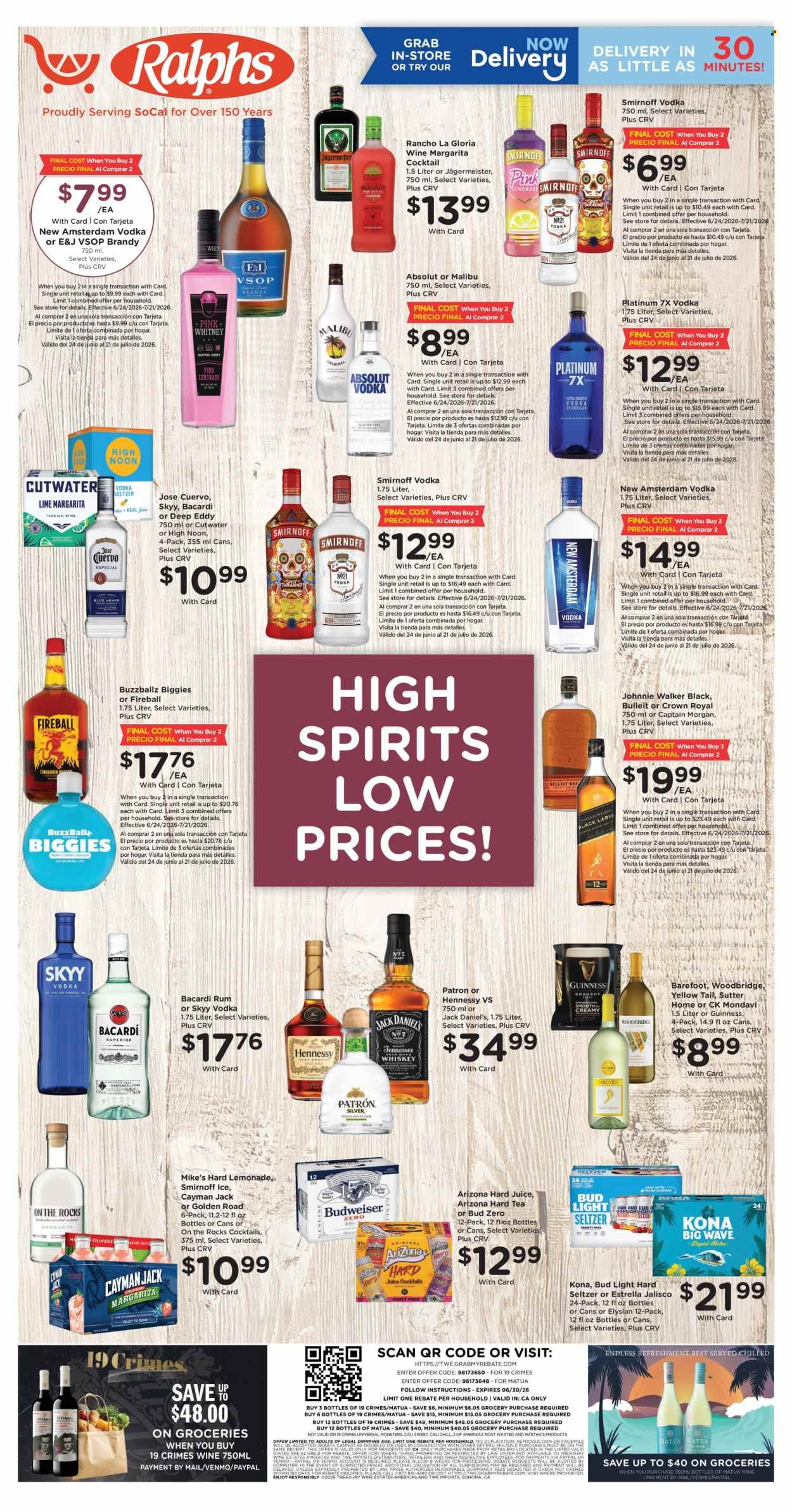 RALPHS ad - Adult Beverage