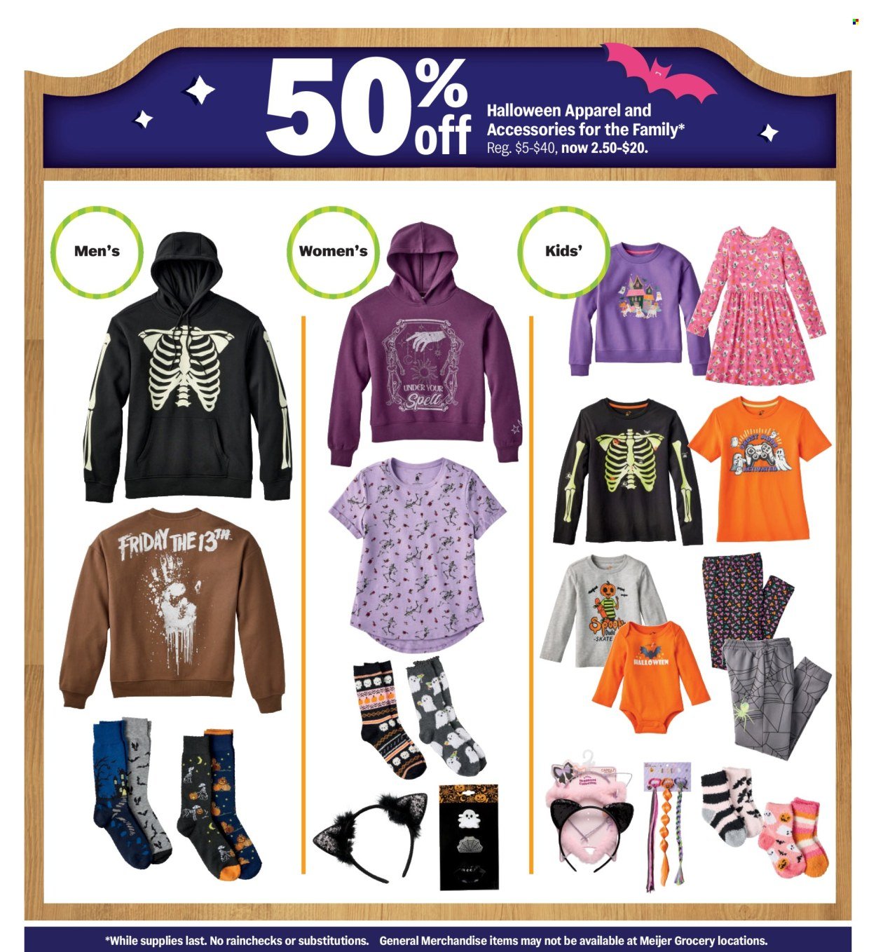 MEIJER ad - Halloween Deals