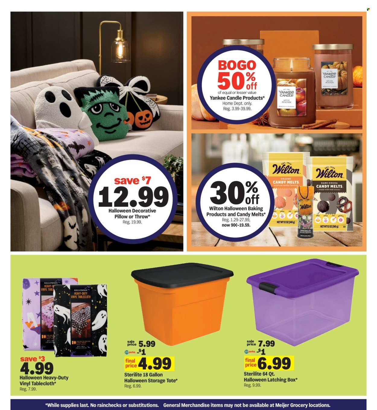 MEIJER ad - Halloween Deals