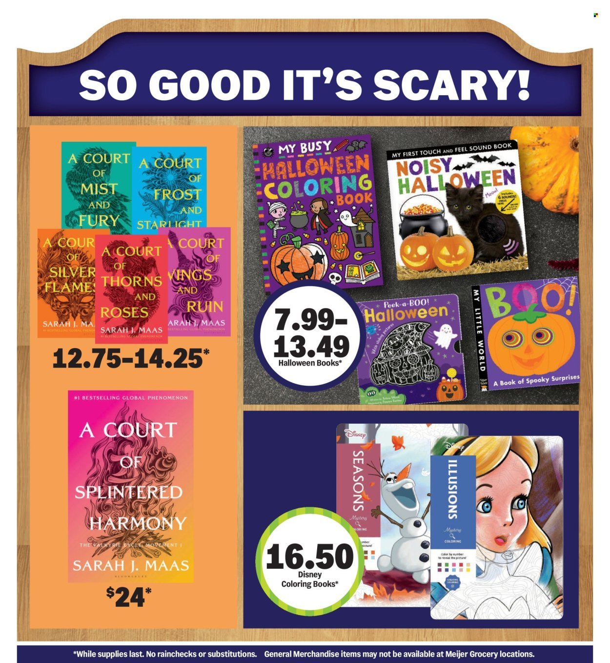 MEIJER ad - Halloween Deals