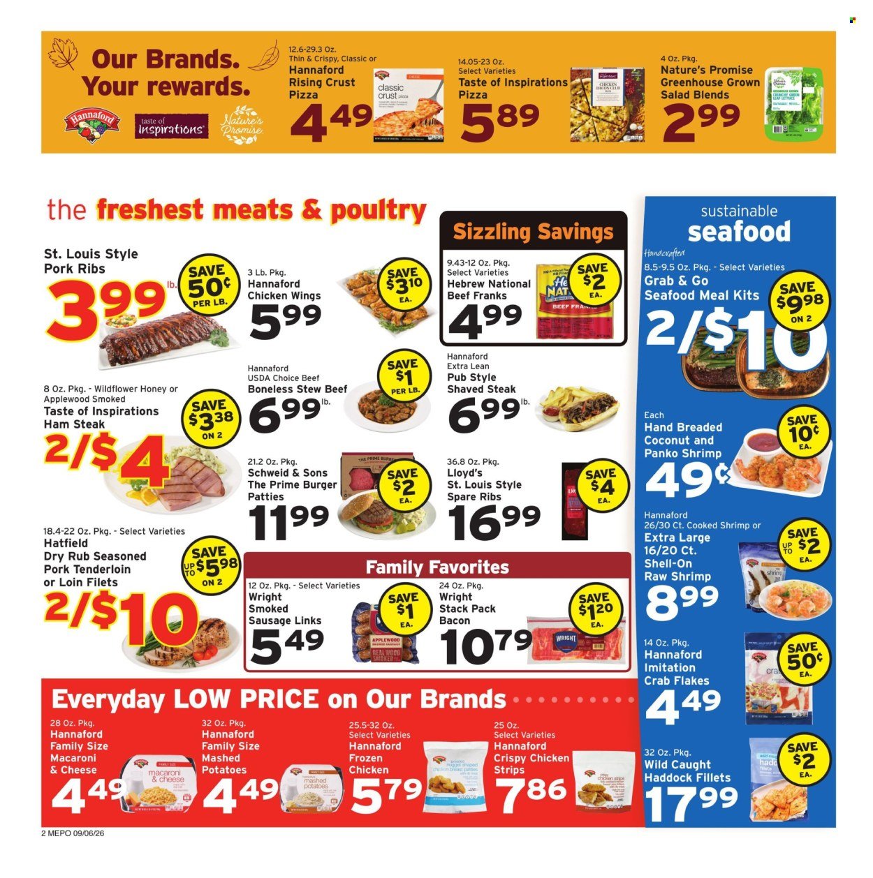 HANNAFORD ad - Weekly Ad