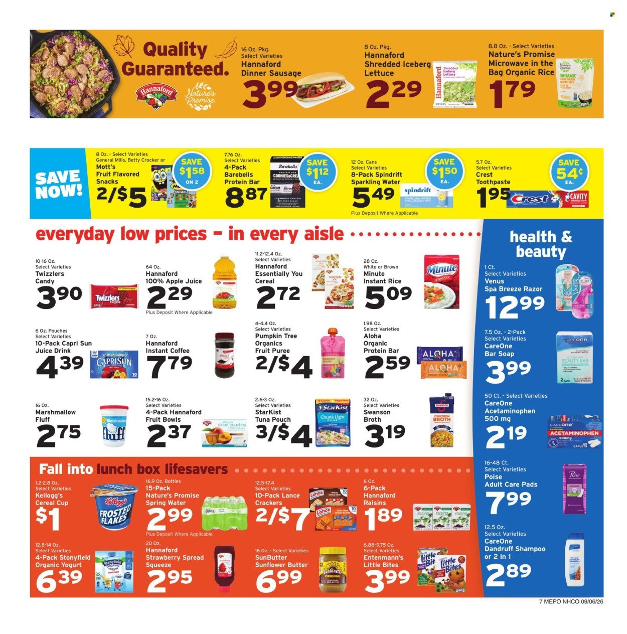 HANNAFORD ad - Weekly Ad
