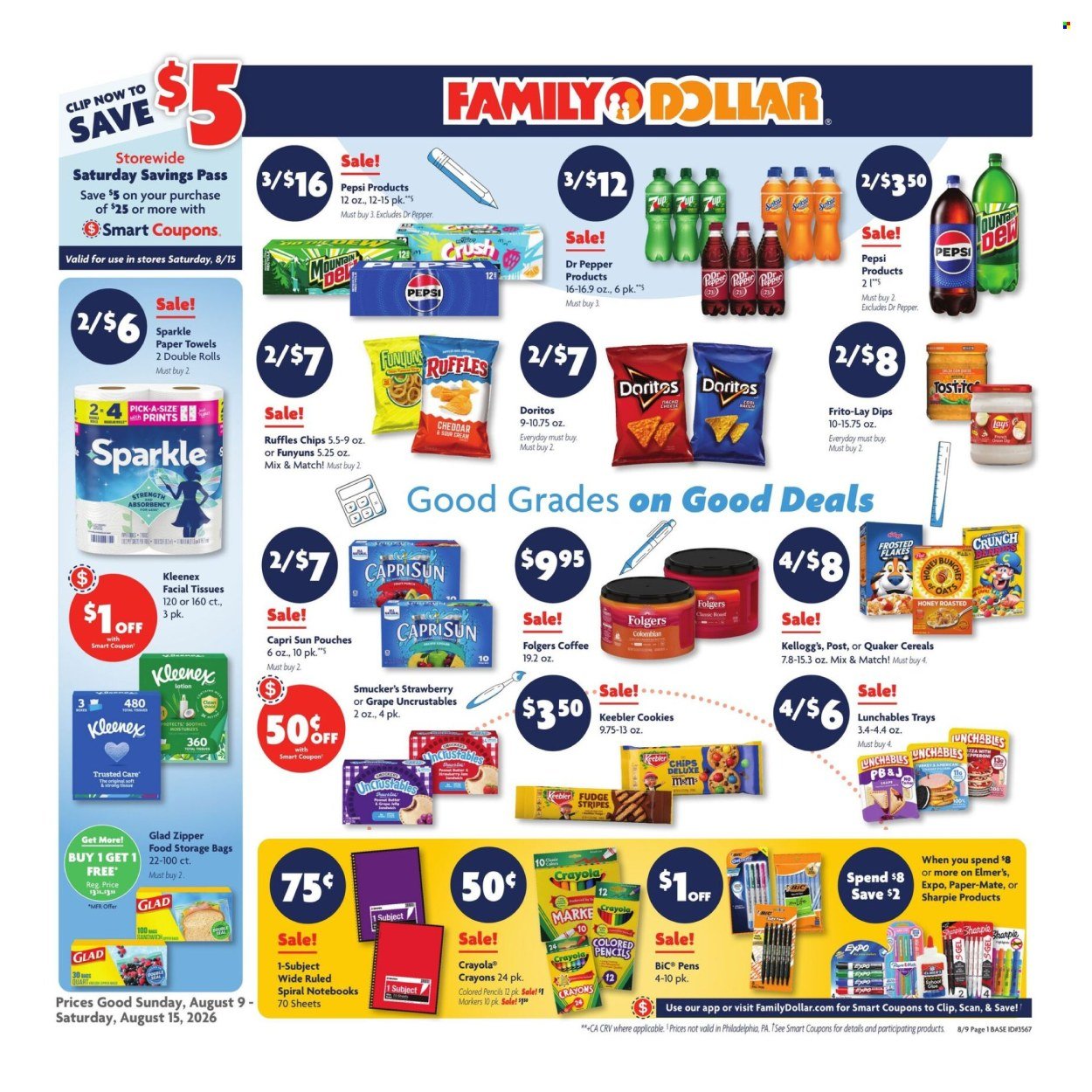 FAMILY DOLLAR ad - Current Ad