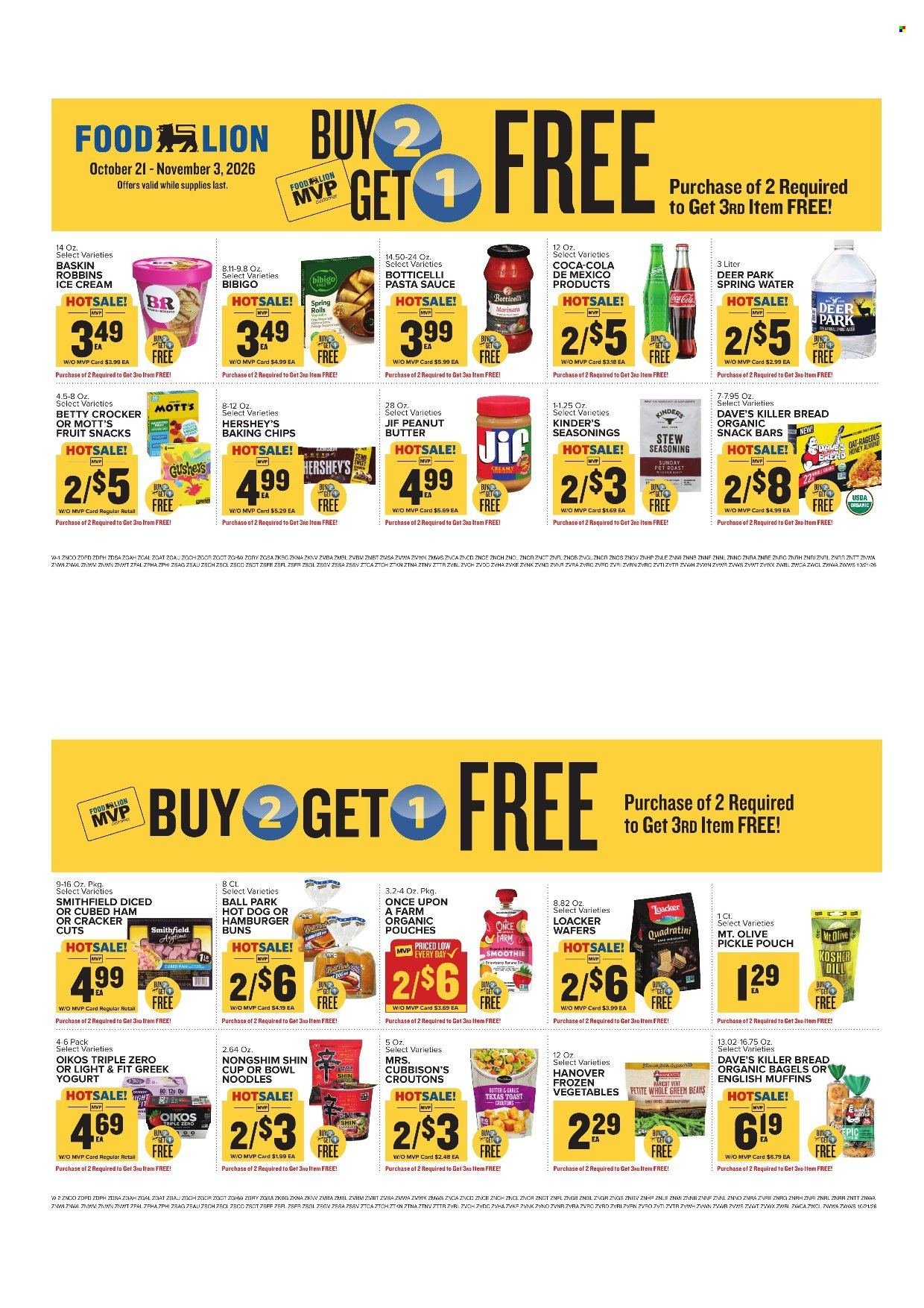 FOOD LION ad - Weekly Ad