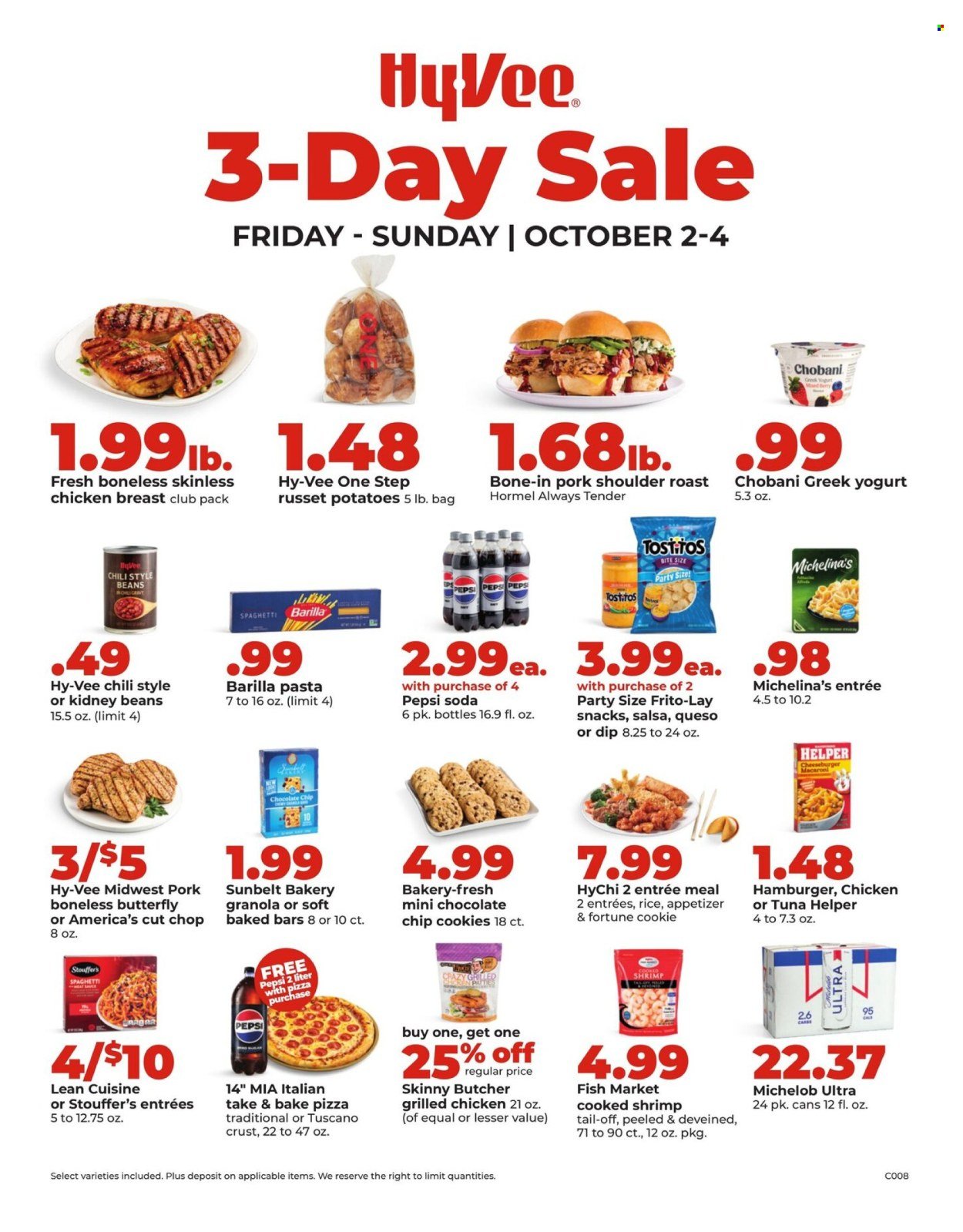 HY-VEE ad - 3 Day Sale