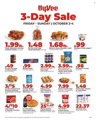 HY-VEE ad - 3 Day Sale