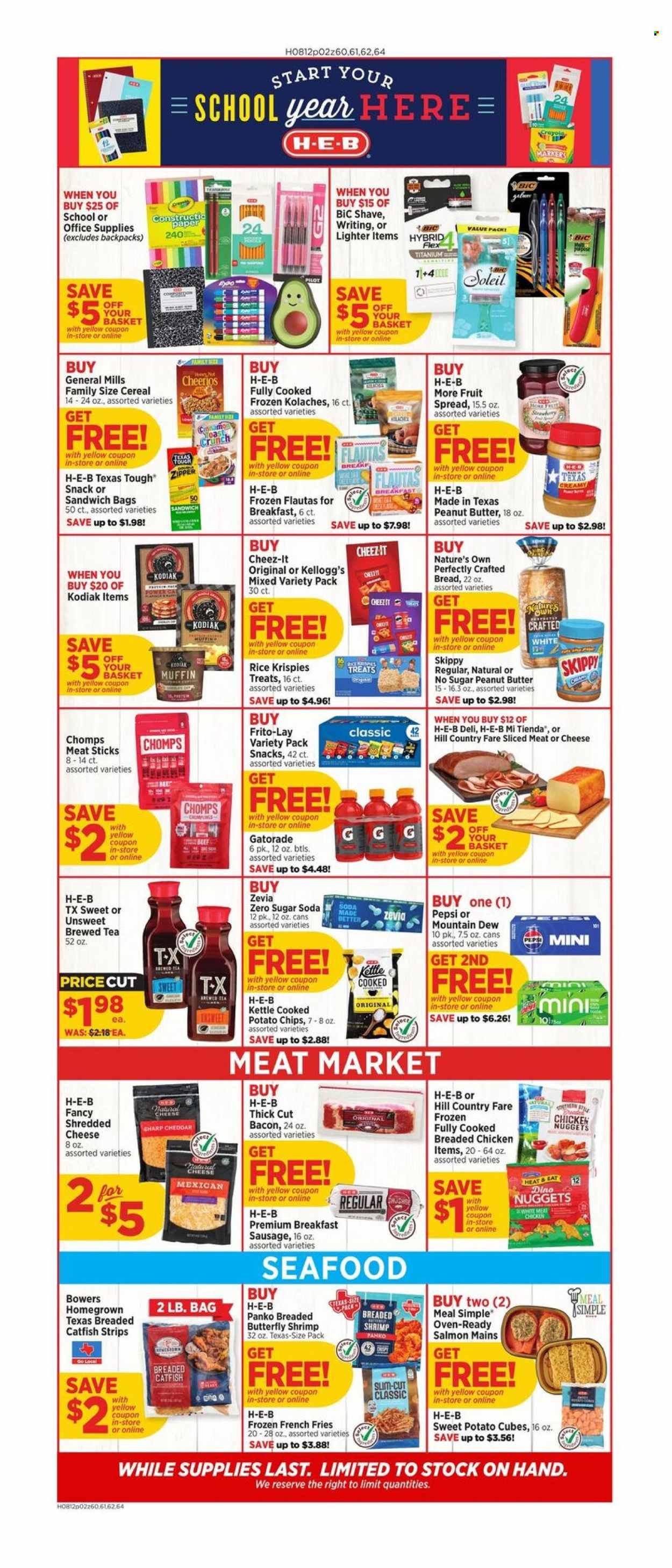 H-E-B ad - Weekly Ad