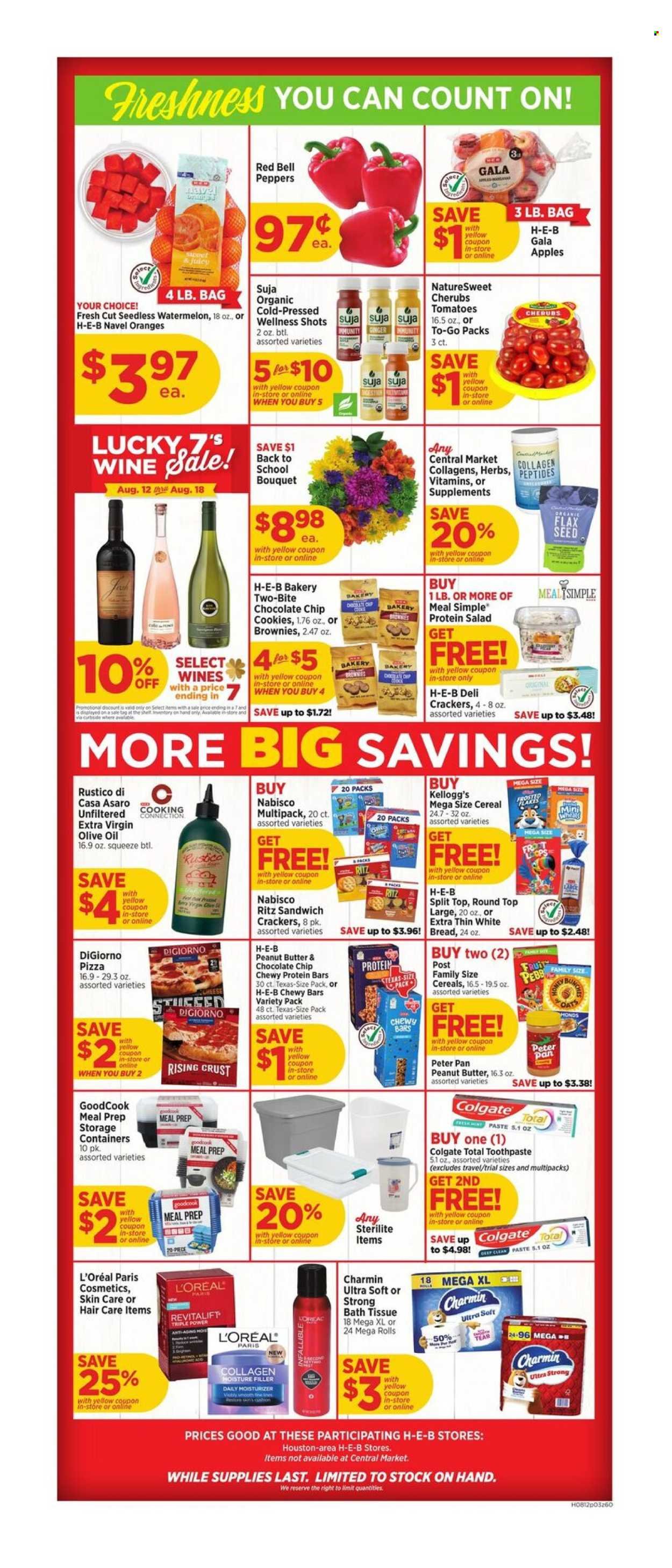 H-E-B ad - Weekly Ad