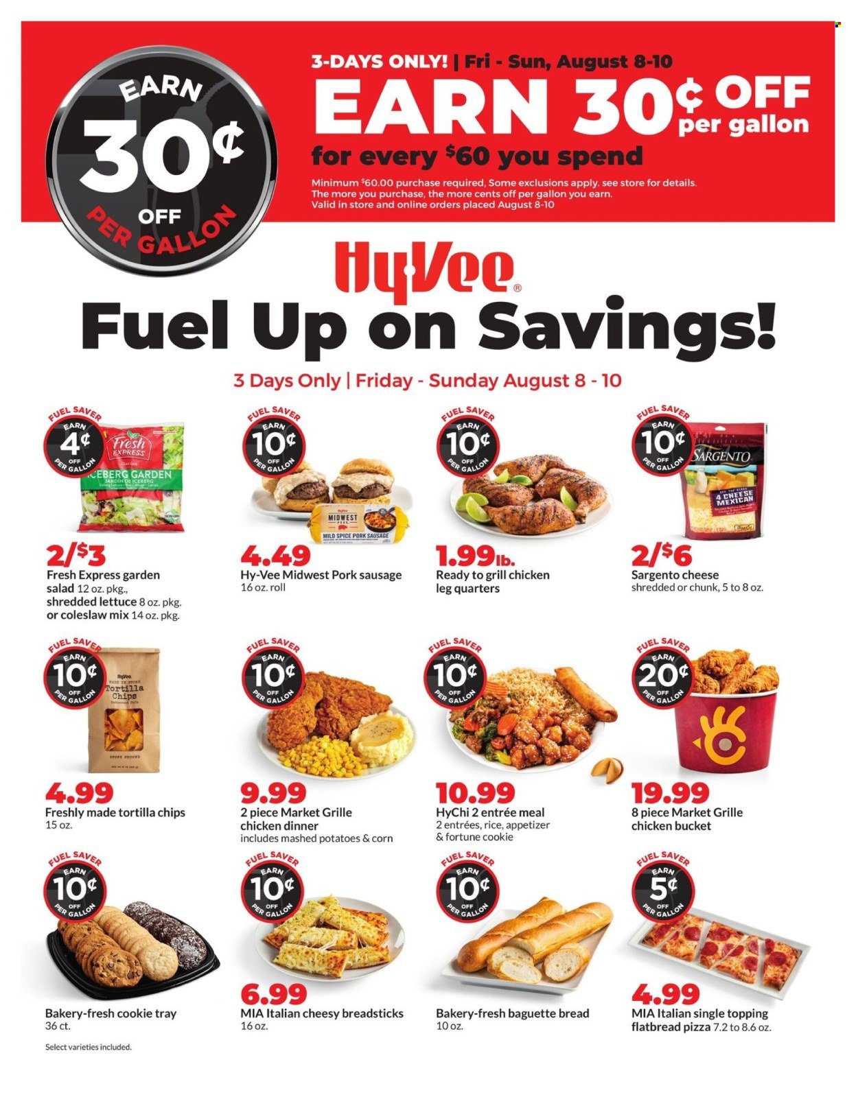 HY-VEE ad - 3 Day Sale (2025-08-08 - 2025-08-10) | 1