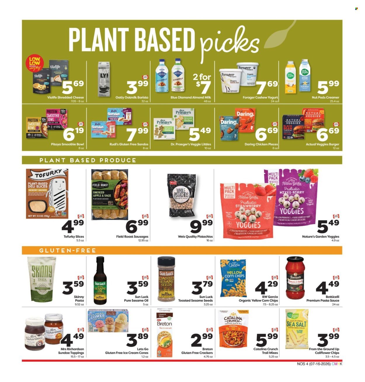 WEIS ad - Natural & Organic
