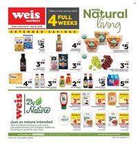 WEIS ad - Natural & Organic
