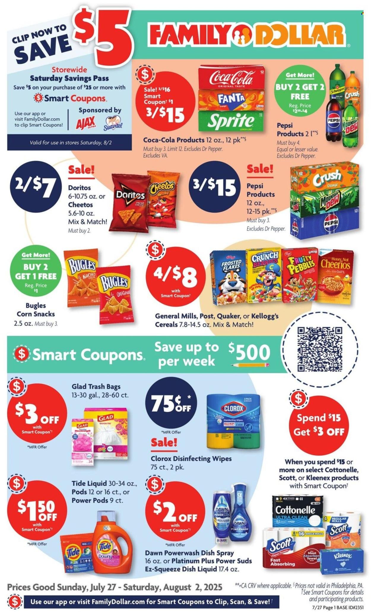 FAMILY DOLLAR ad - Current Ad (2025-07-27 - 2025-08-02) | 1