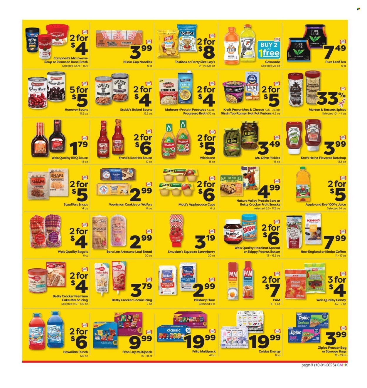 WEIS ad - Ad Specials