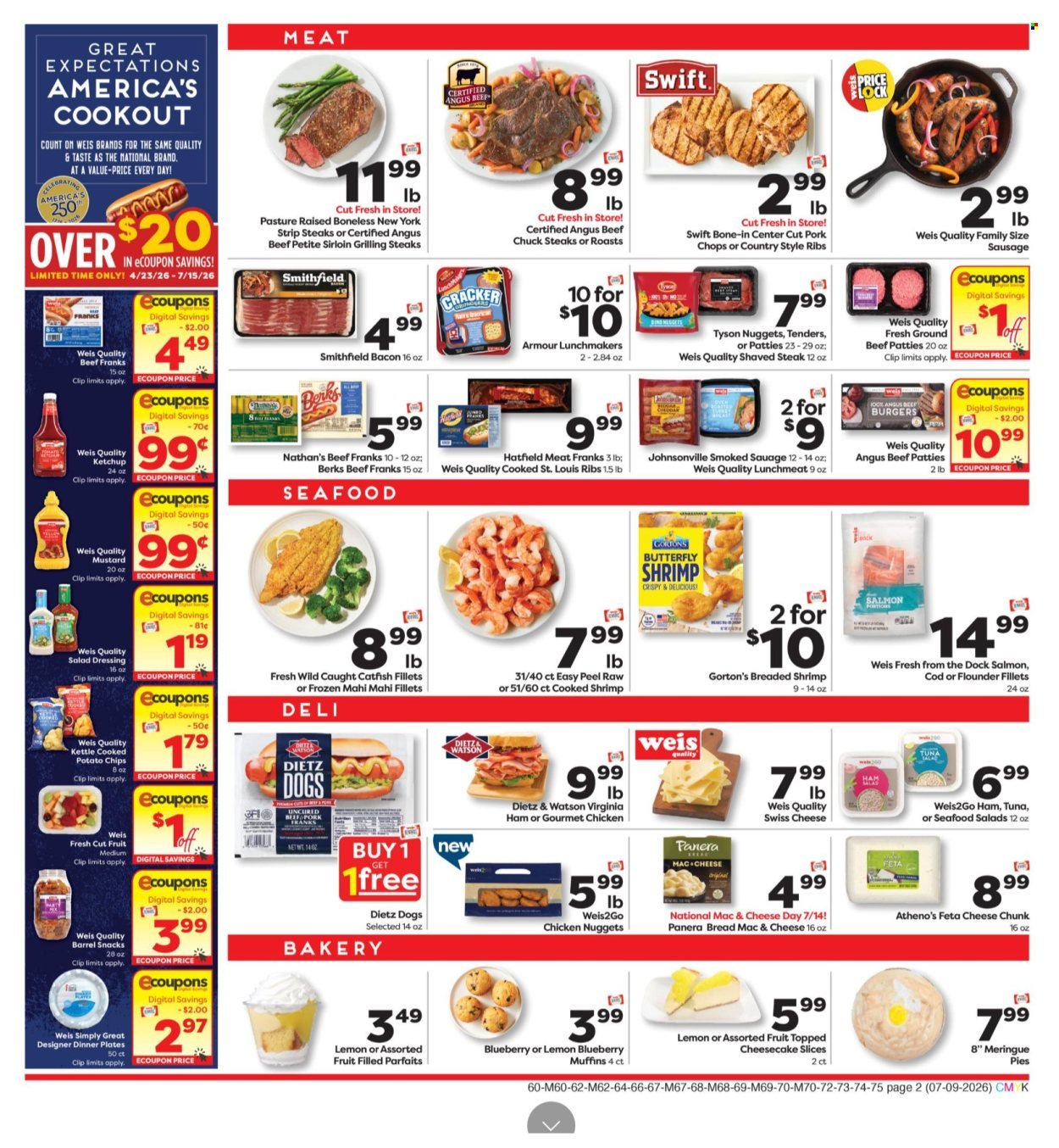 WEIS ad - Weekly Ad