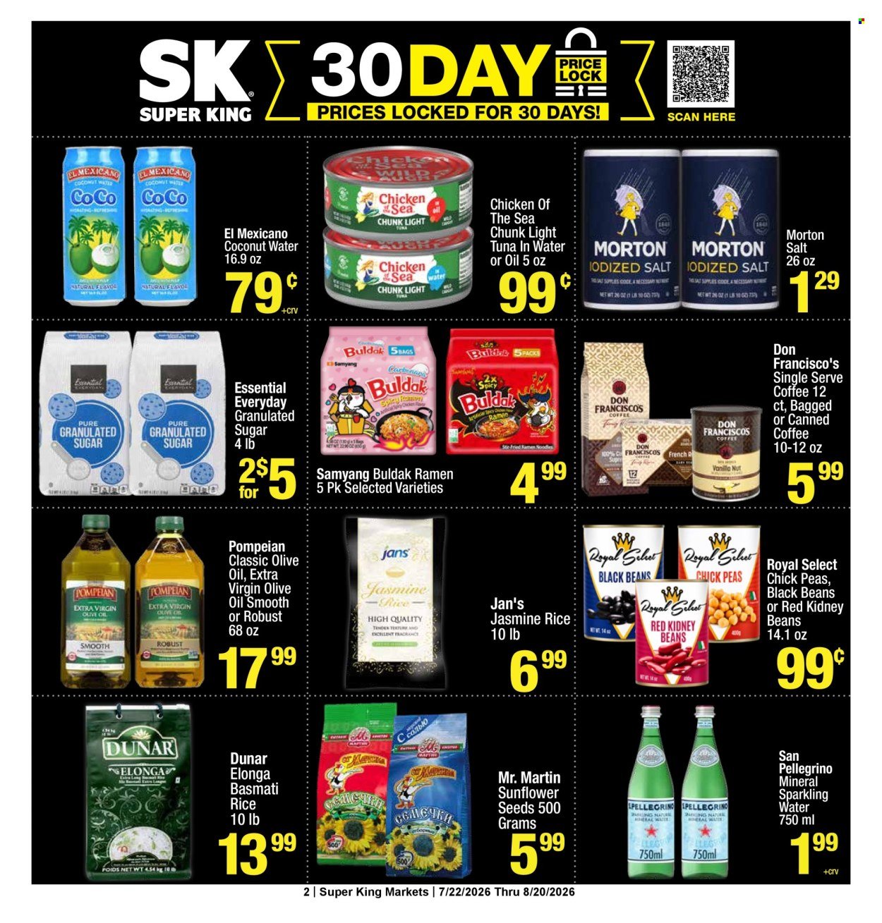 SUPER KING MARKETS ad - 30 Day