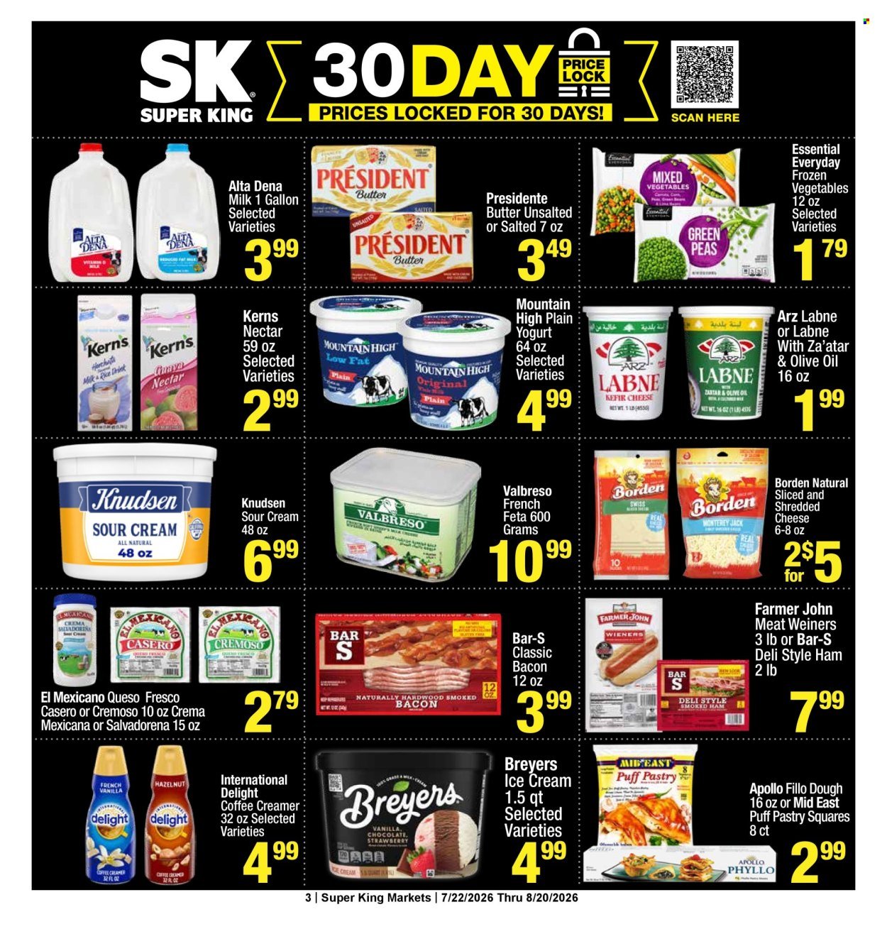 SUPER KING MARKETS ad - 30 Day