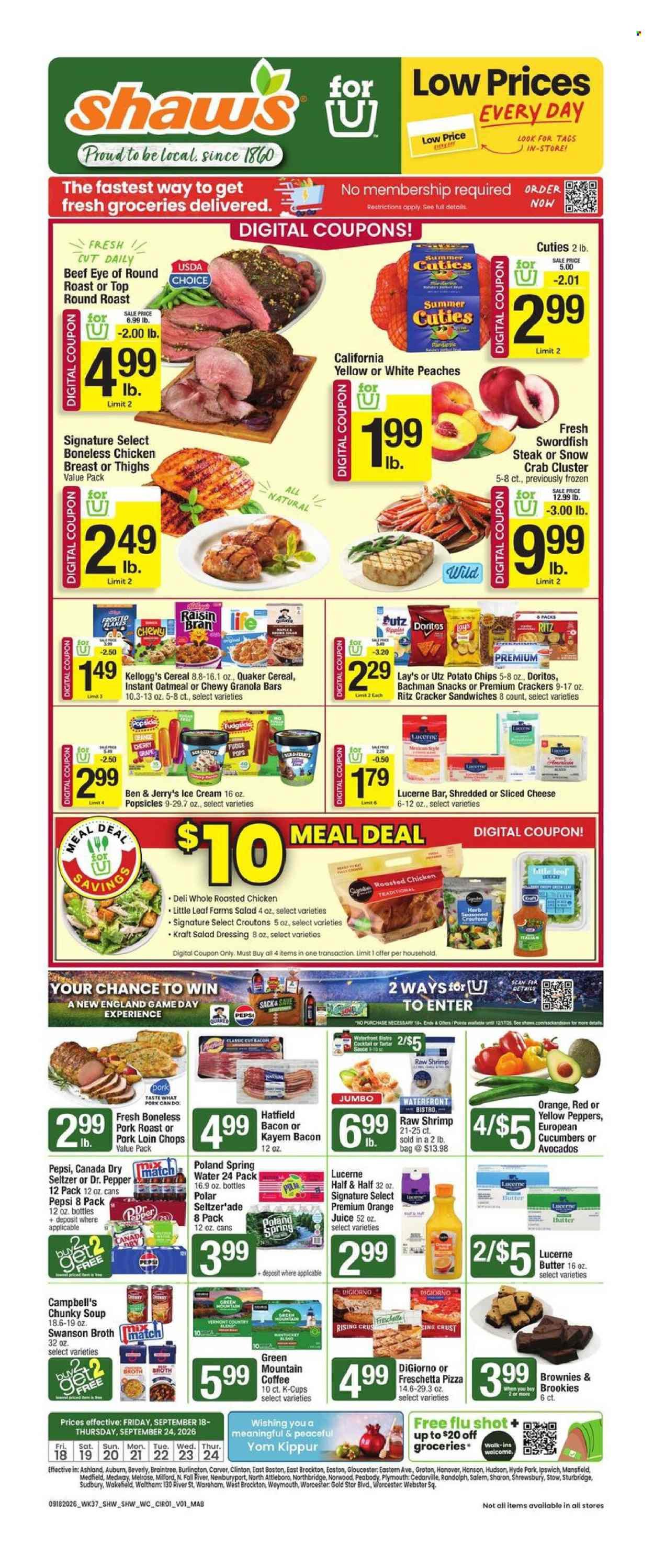 SHAW’S ad - Weekly Ad