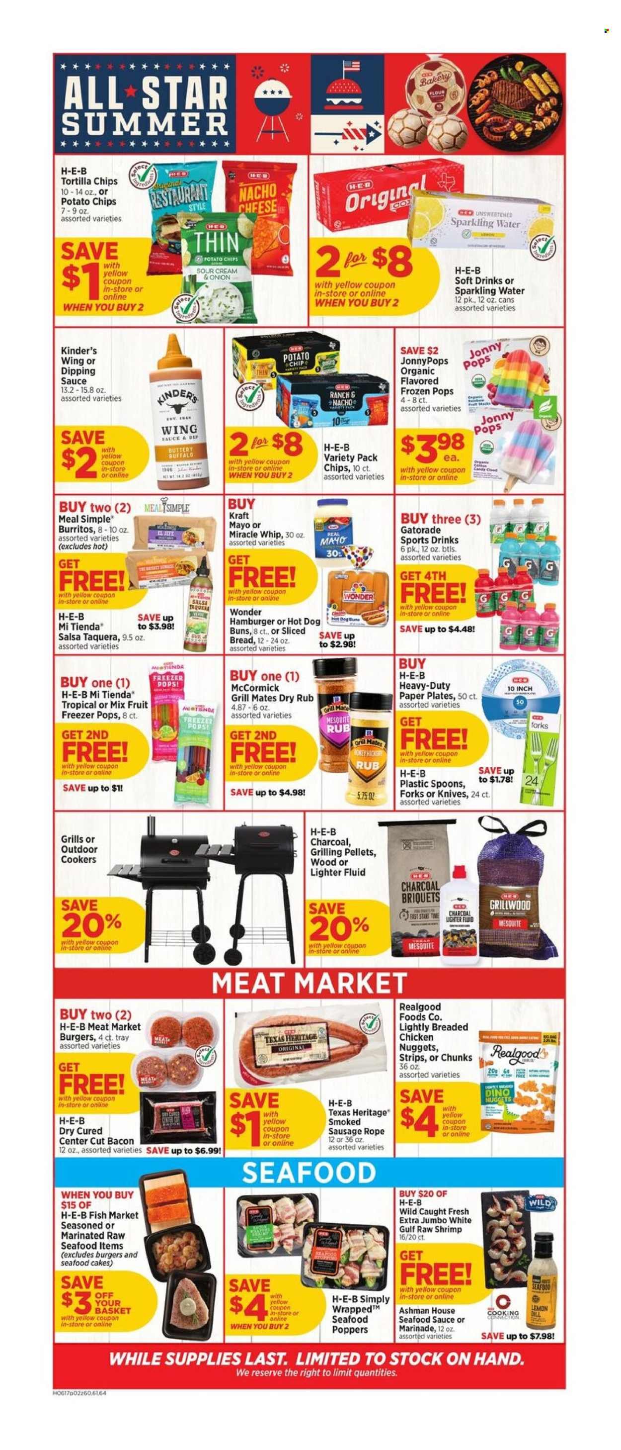 H-E-B ad - Weekly Ad