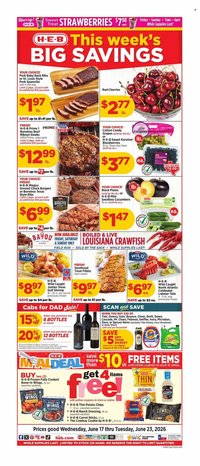H-E-B ad - Weekly Ad