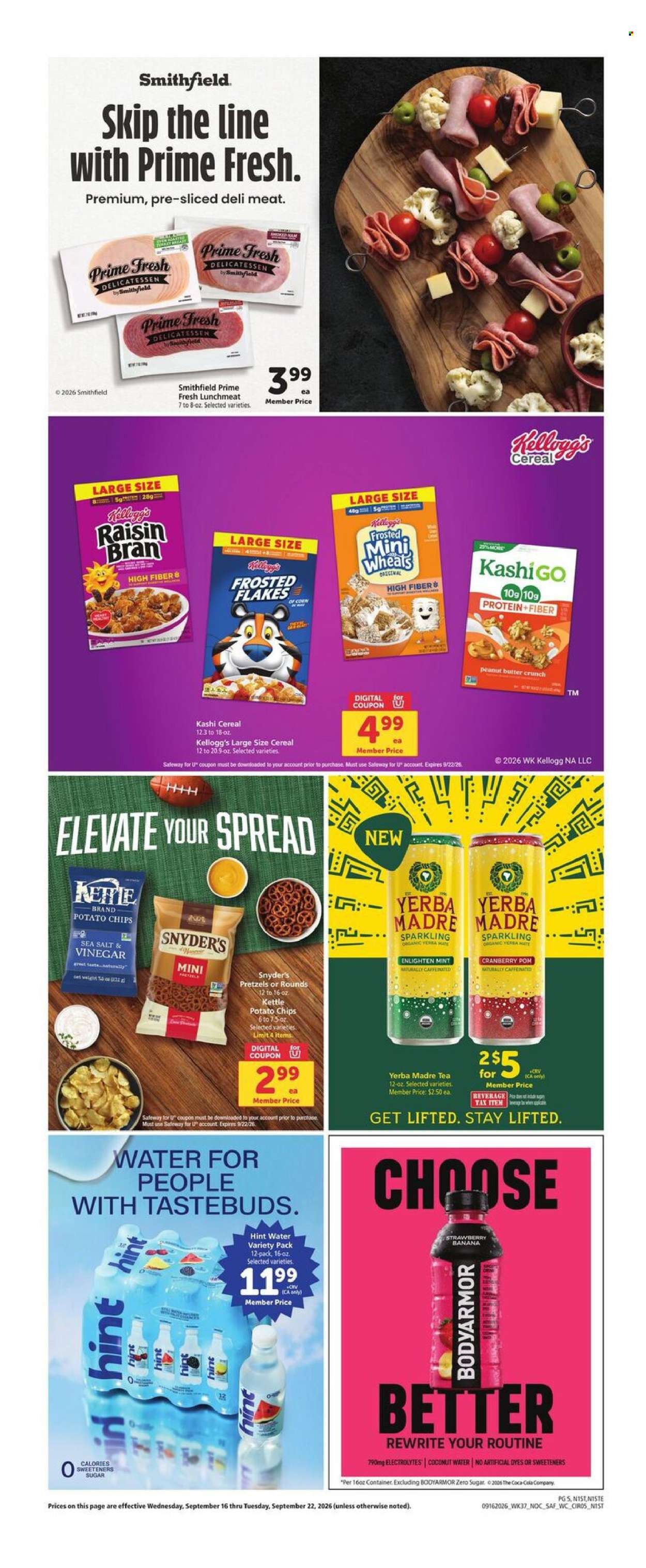 SAFEWAY ad - Weekly Ad