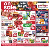 GIANT EAGLE ad - Weekly Sale