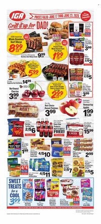 IGA ad - Weekly Flyer