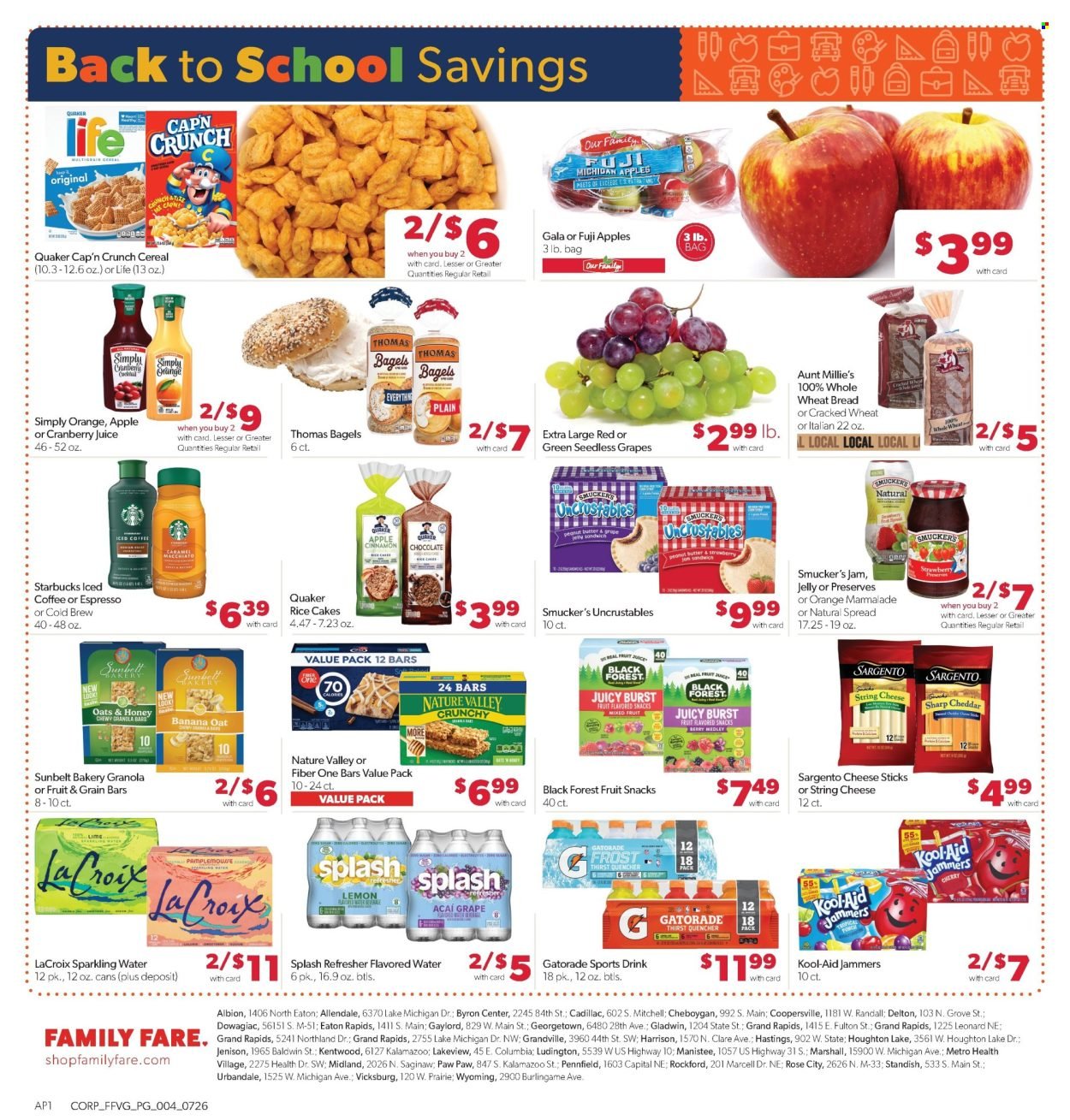 FAMILY FARE ad - Weekly Ad