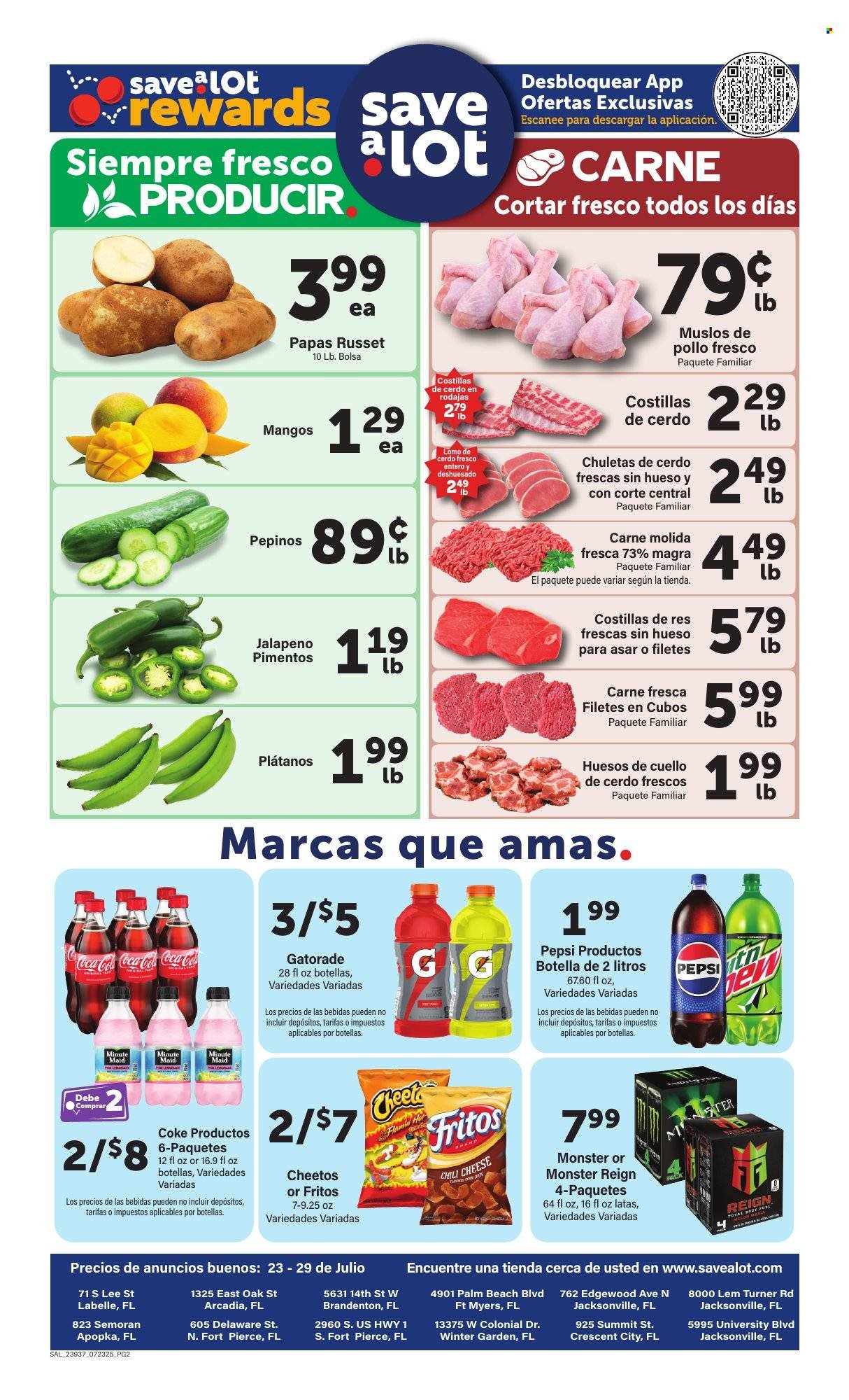 SAVE A LOT ad - Weekly Ad (2025-07-23 - 2025-07-29) | 1