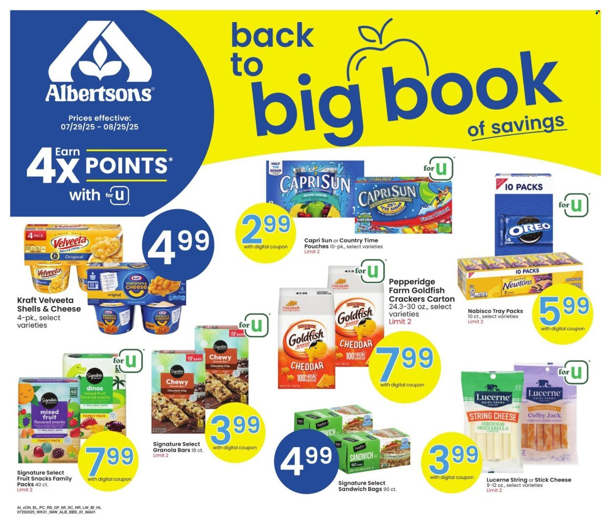 ALBERTSONS ad - Big Book of Savings (2025-07-29 - 2025-08-25) | 1