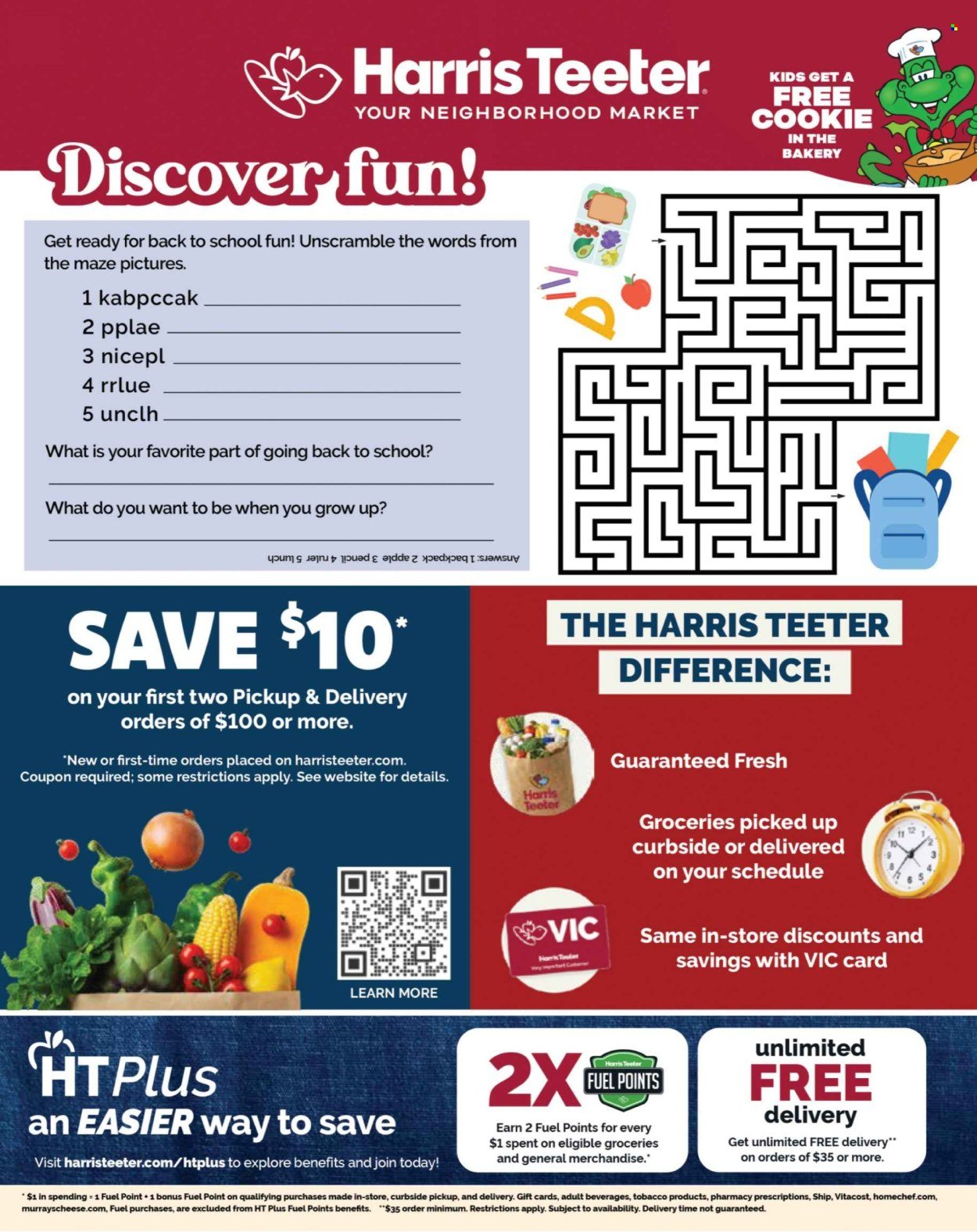 HARRIS TEETER ad - Discovery