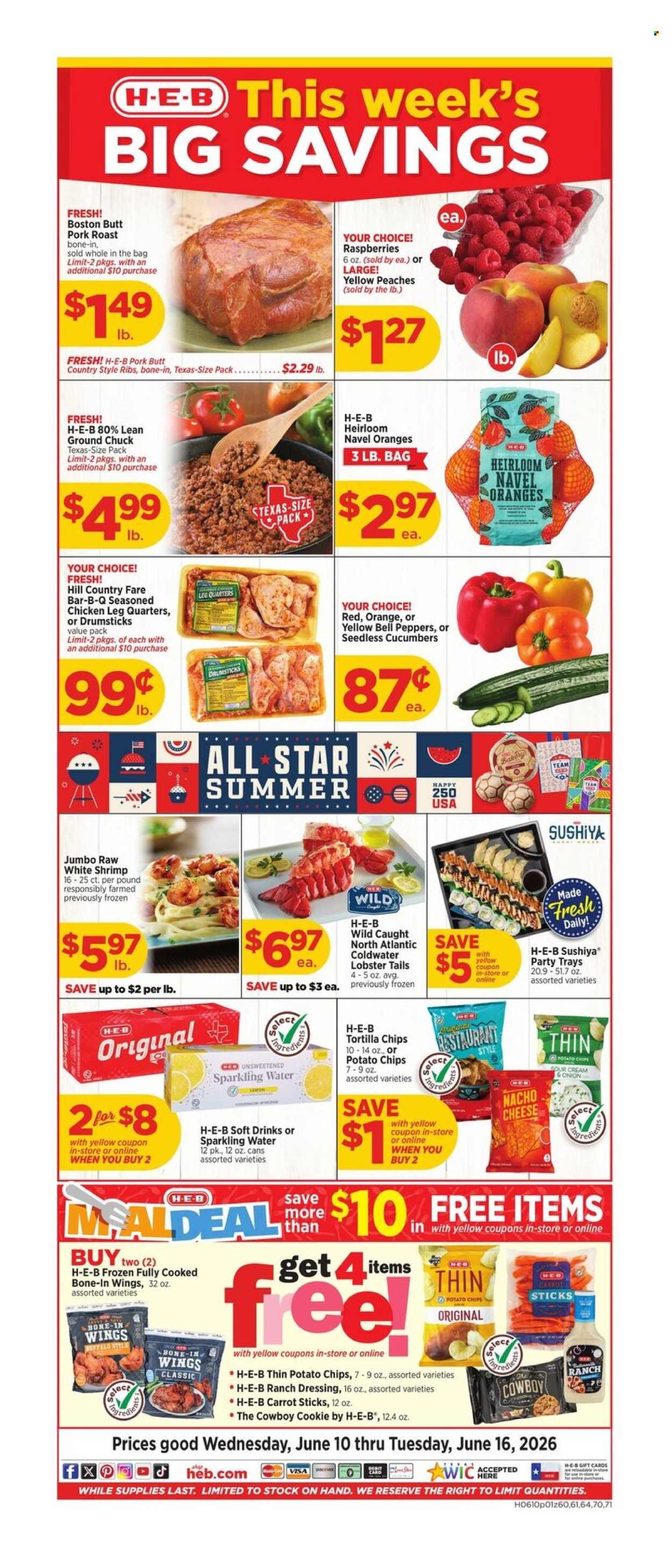 H-E-B ad - Weekly Ad