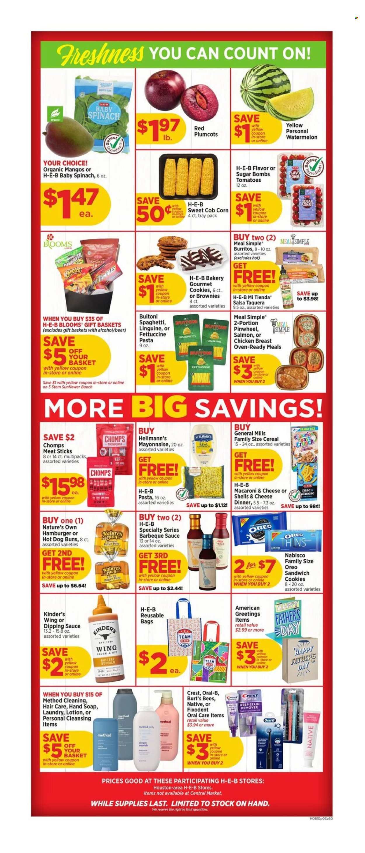 H-E-B ad - Weekly Ad