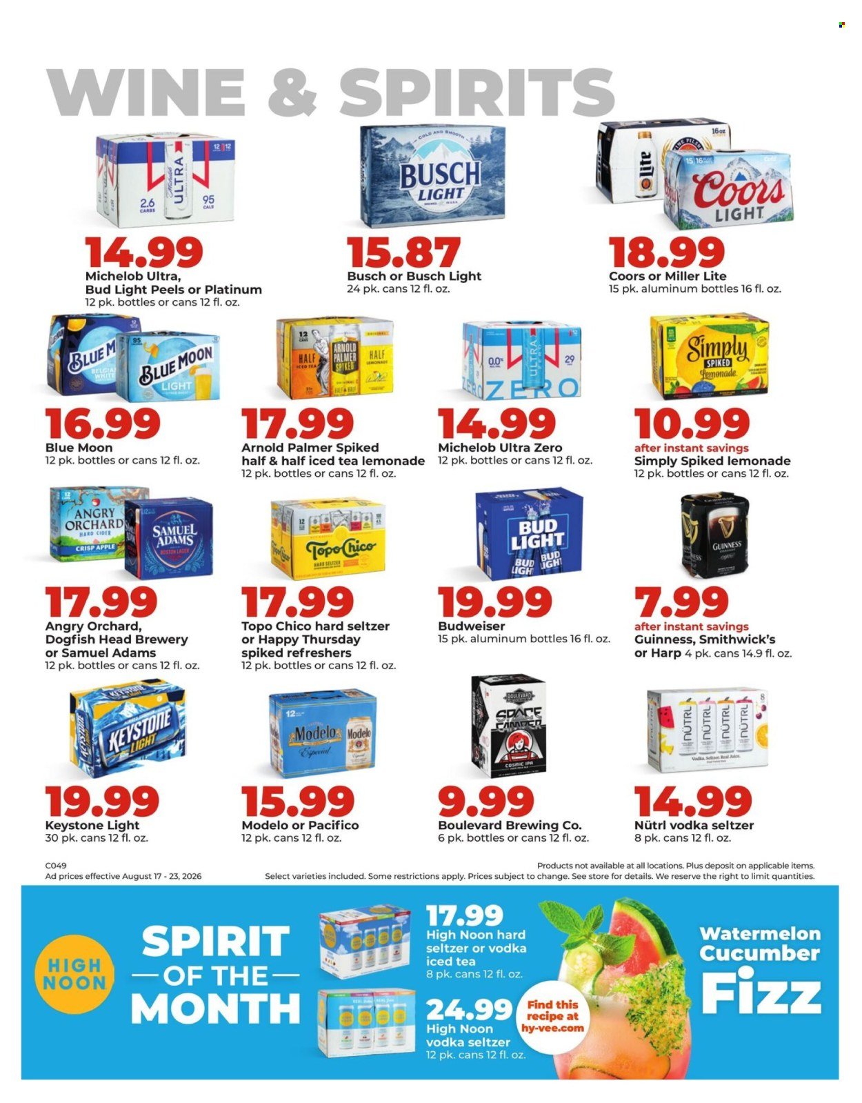 HY-VEE ad - Weekly Ad