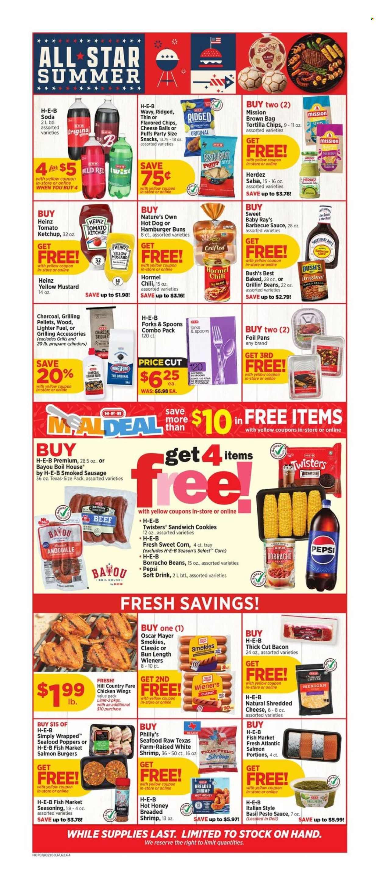 H-E-B ad - Weekly Ad