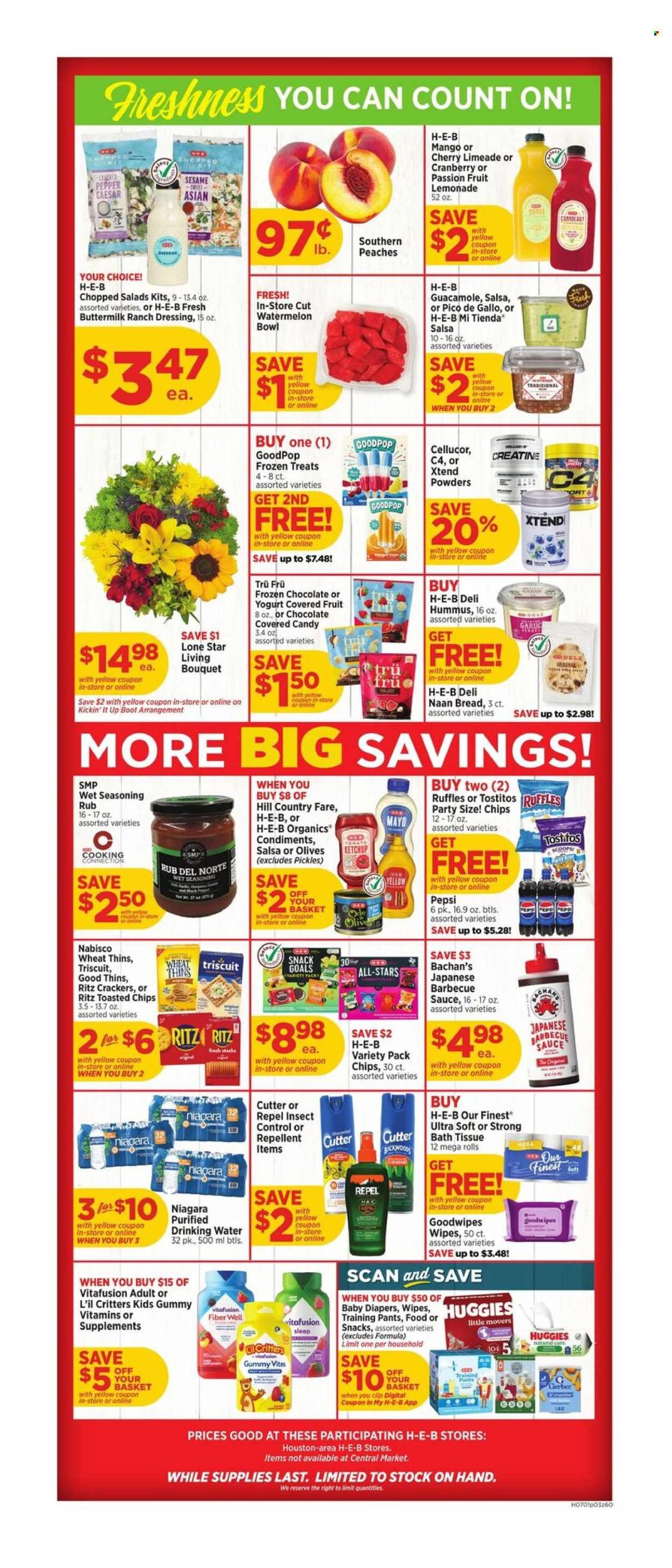 H-E-B ad - Weekly Ad