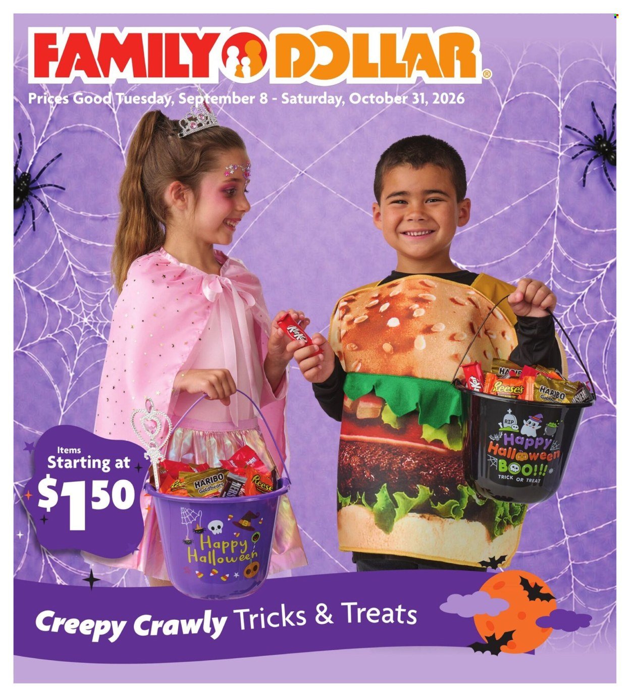 FAMILY DOLLAR ad - Halloween Book