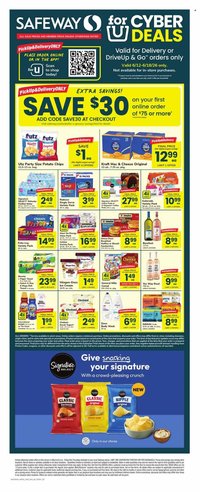 SAFEWAY ad - Bonus Online Savings