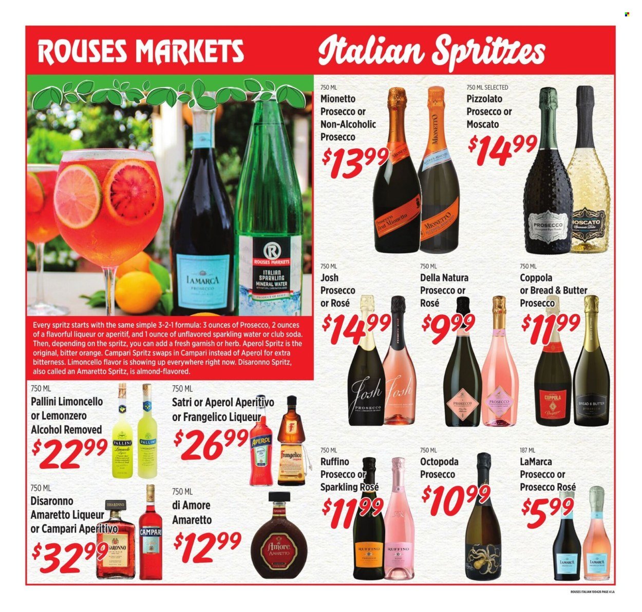 ROUSES MARKETS ad - Italian Ad