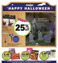 MEIJER ad - Halloween Deals