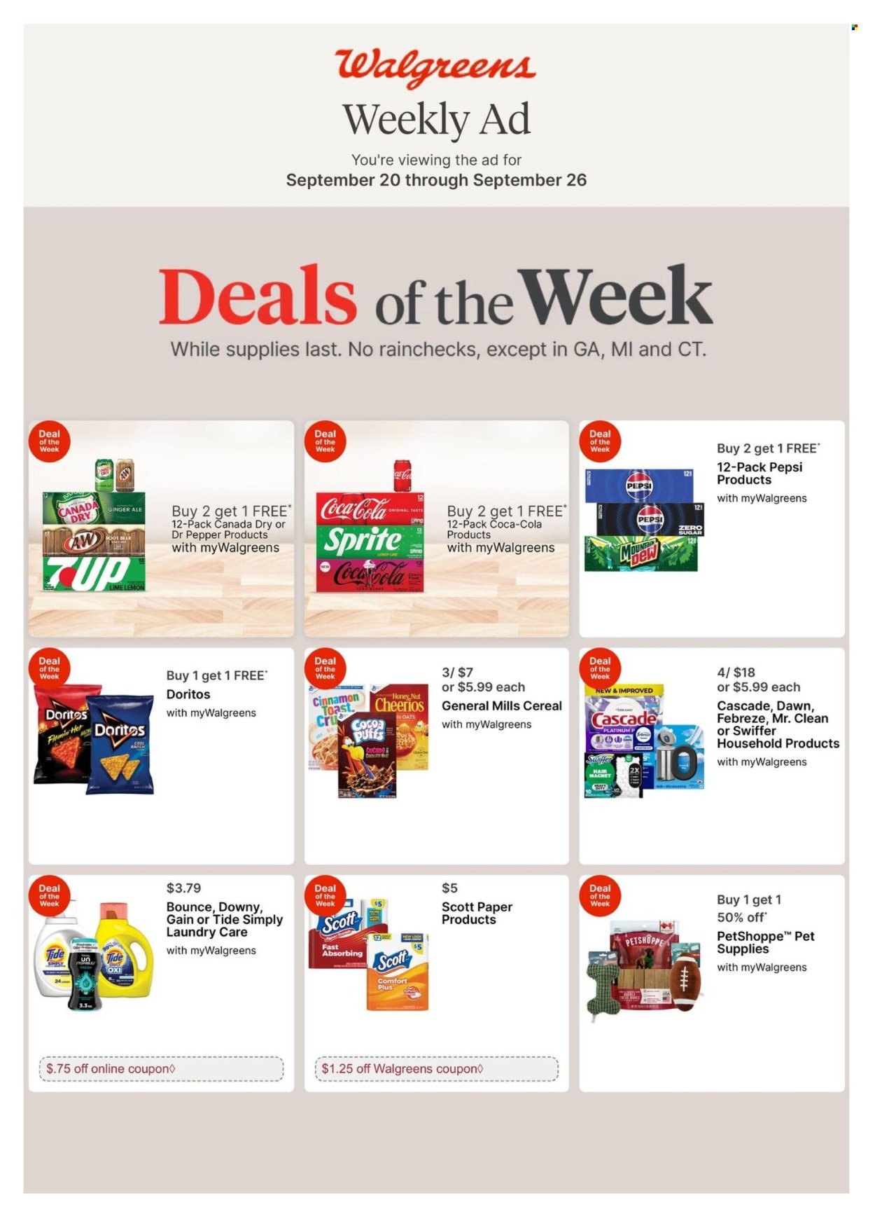 WALGREENS ad - Weekly Ad